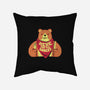 Here For The Snacks Bear-none removable cover w insert throw pillow-tobefonseca
