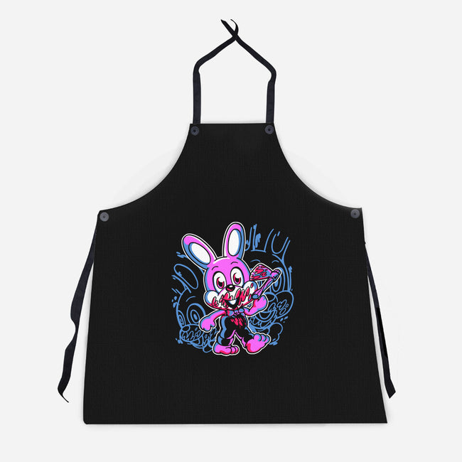 Rabbit Park-unisex kitchen apron-estudiofitas