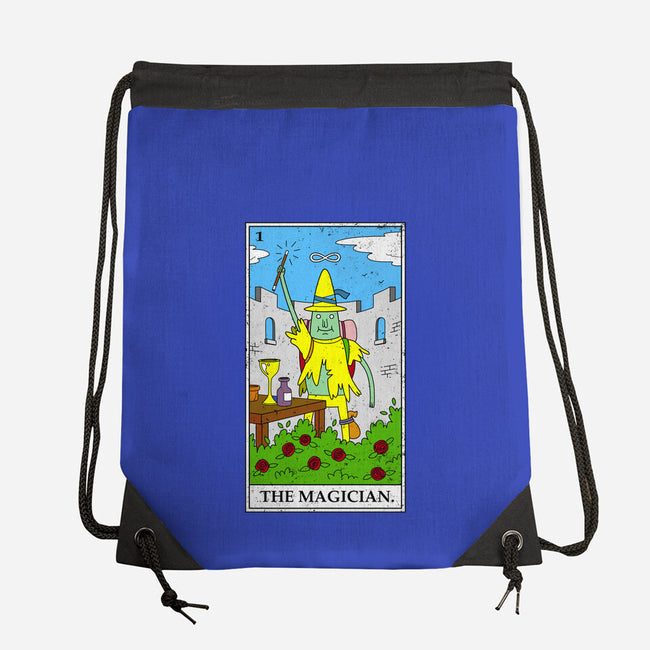 Adventure Magician-none drawstring bag-drbutler