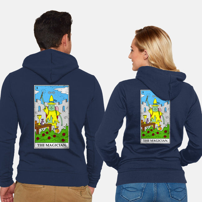 Adventure Magician-unisex zip-up sweatshirt-drbutler