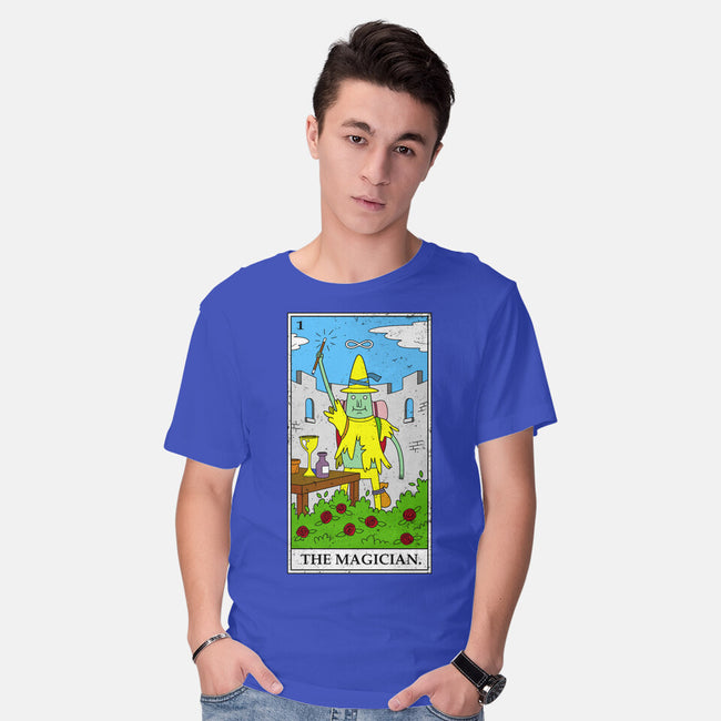 Adventure Magician-mens basic tee-drbutler