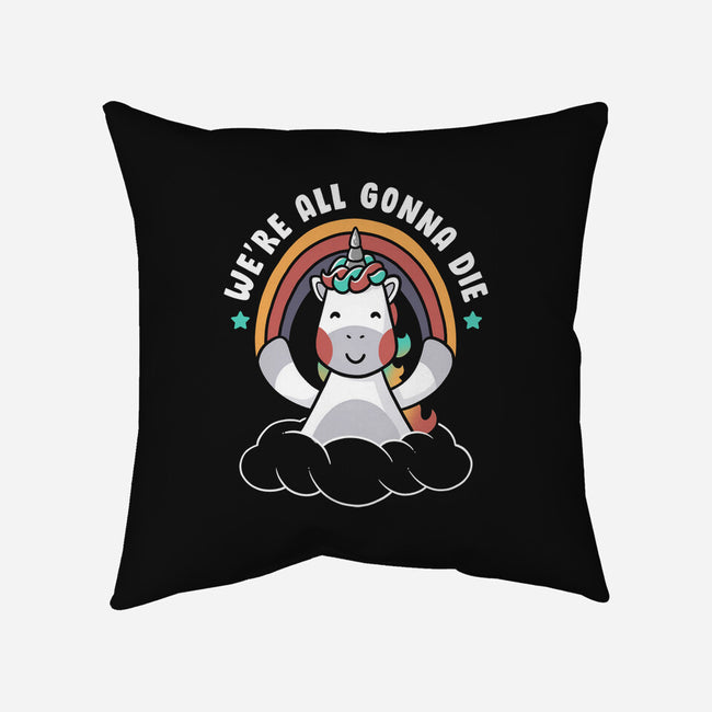 The Magic Of Life-none removable cover w insert throw pillow-eduely