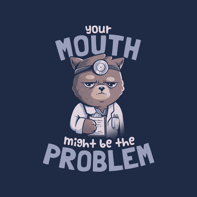 Your Mouth Might Be The Problem-youth pullover sweatshirt-eduely
