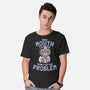 Your Mouth Might Be The Problem-mens basic tee-eduely