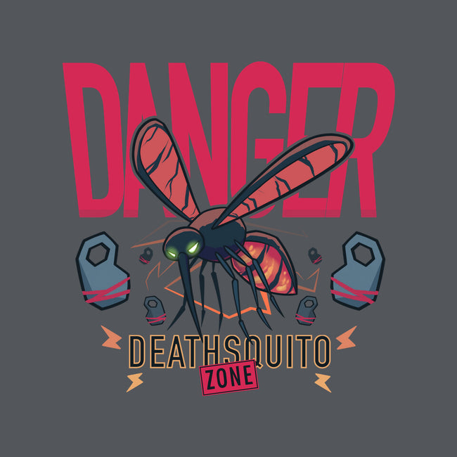 Deathsquito Zone-none removable cover w insert throw pillow-Studio Susto