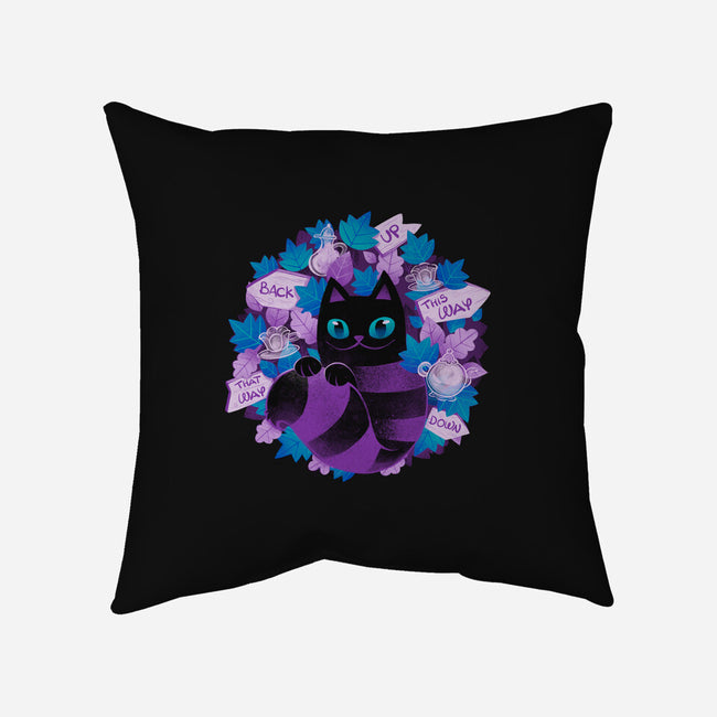 Tea Party-none removable cover w insert throw pillow-ricolaa