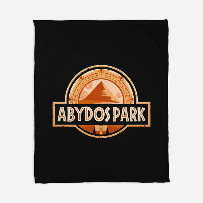 Abydos Park-none fleece blanket-daobiwan