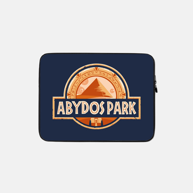 Abydos Park-none zippered laptop sleeve-daobiwan