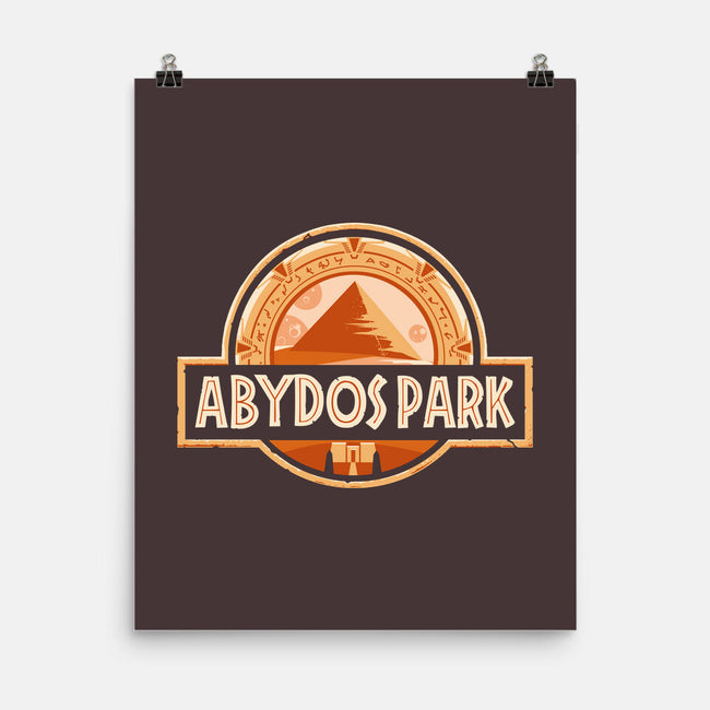 Abydos Park-none matte poster-daobiwan