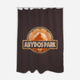 Abydos Park-none polyester shower curtain-daobiwan