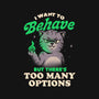 Too Many Options-baby basic onesie-eduely