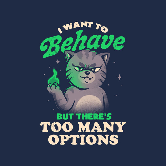 Too Many Options-baby basic tee-eduely