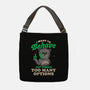 Too Many Options-none adjustable tote bag-eduely
