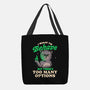 Too Many Options-none basic tote bag-eduely