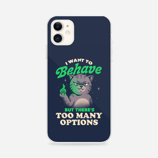 Too Many Options-iphone snap phone case-eduely