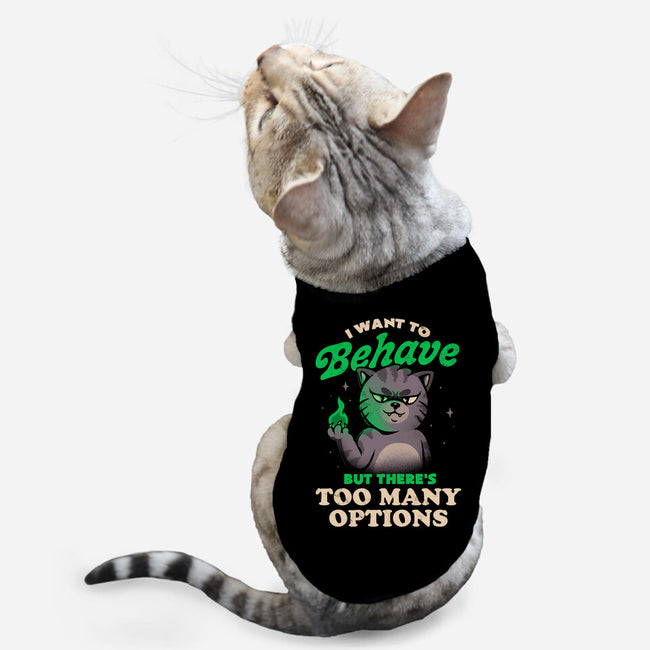Too Many Options-cat basic pet tank-eduely