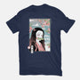 Traditional Nezuko-womens fitted tee-IKILO