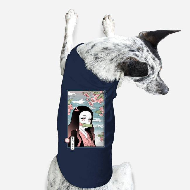 Traditional Nezuko-dog basic pet tank-IKILO