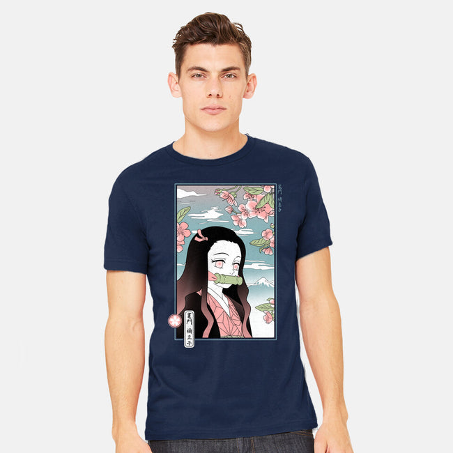 Traditional Nezuko-mens heavyweight tee-IKILO