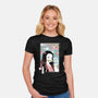 Traditional Nezuko-womens fitted tee-IKILO