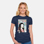 Traditional Nezuko-womens fitted tee-IKILO