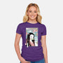 Traditional Nezuko-womens fitted tee-IKILO