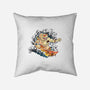 Jurassic Bay-none removable cover throw pillow-Fearcheck