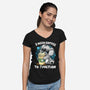Need Coffee To Function-womens v-neck tee-Vallina84