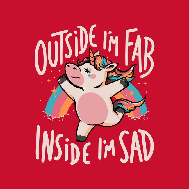 Fab And Sad-unisex basic tank-eduely