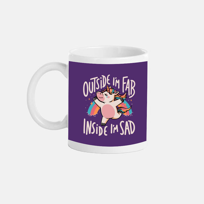 Fab And Sad-none glossy mug-eduely