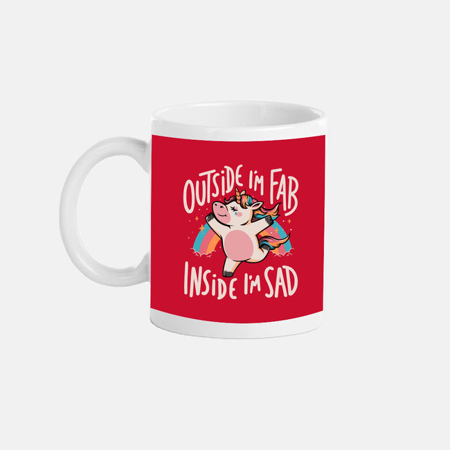Fab And Sad-none glossy mug-eduely