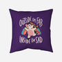 Fab And Sad-none removable cover throw pillow-eduely