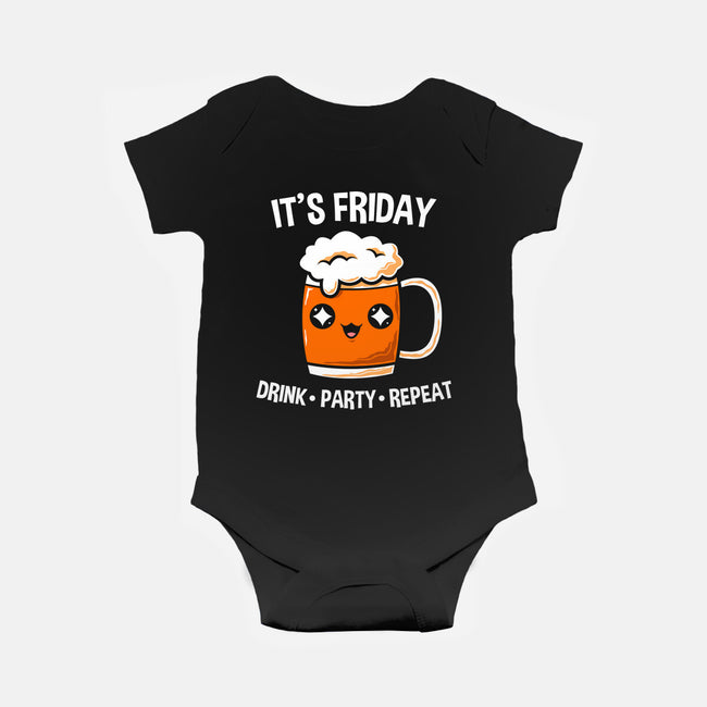 It's Friday-baby basic onesie-krisren28