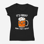 It's Friday-womens v-neck tee-krisren28