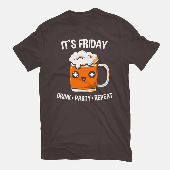 It's Friday-womens basic tee-krisren28