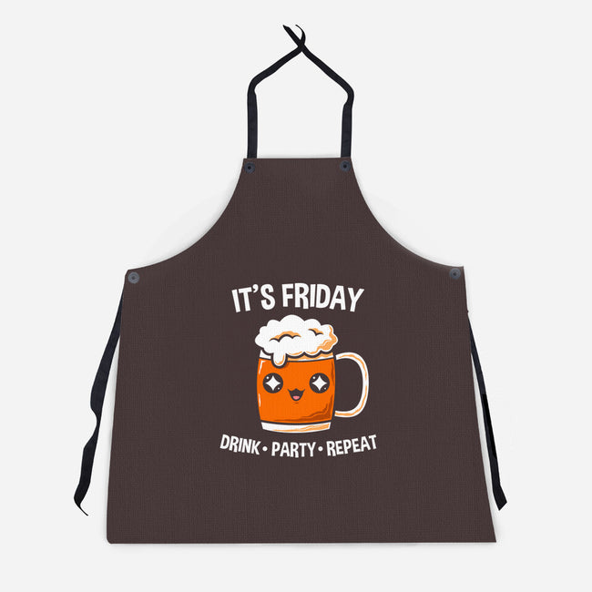 It's Friday-unisex kitchen apron-krisren28