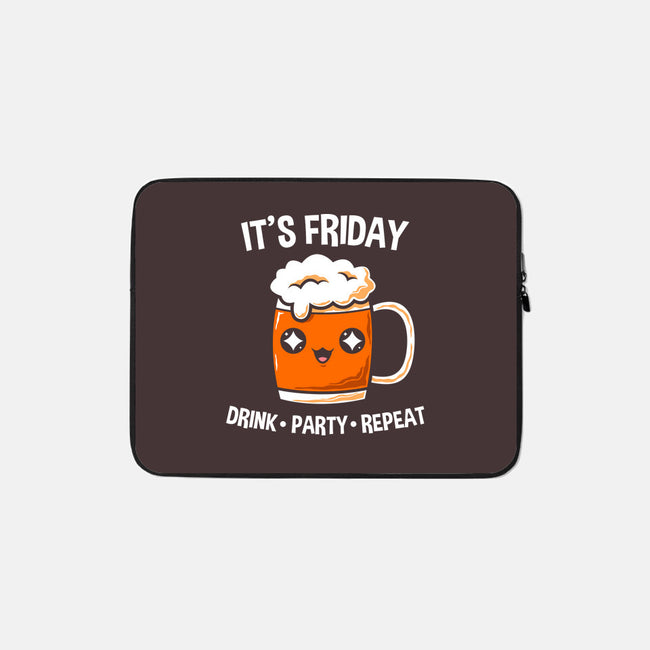 It's Friday-none zippered laptop sleeve-krisren28