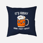 It's Friday-none removable cover w insert throw pillow-krisren28