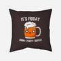 It's Friday-none removable cover throw pillow-krisren28