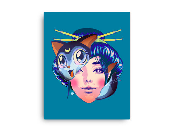 Geisha Luna Cat Mask