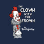 The Clown With The Frown-none removable cover w insert throw pillow-Nemons