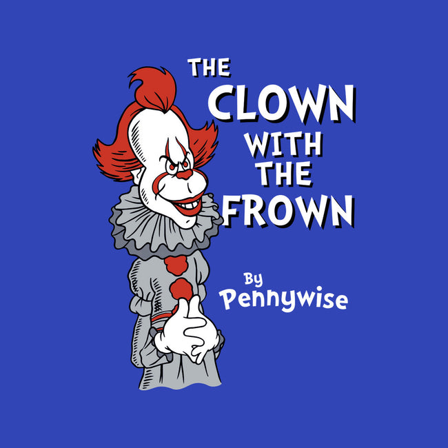 The Clown With The Frown-none removable cover w insert throw pillow-Nemons