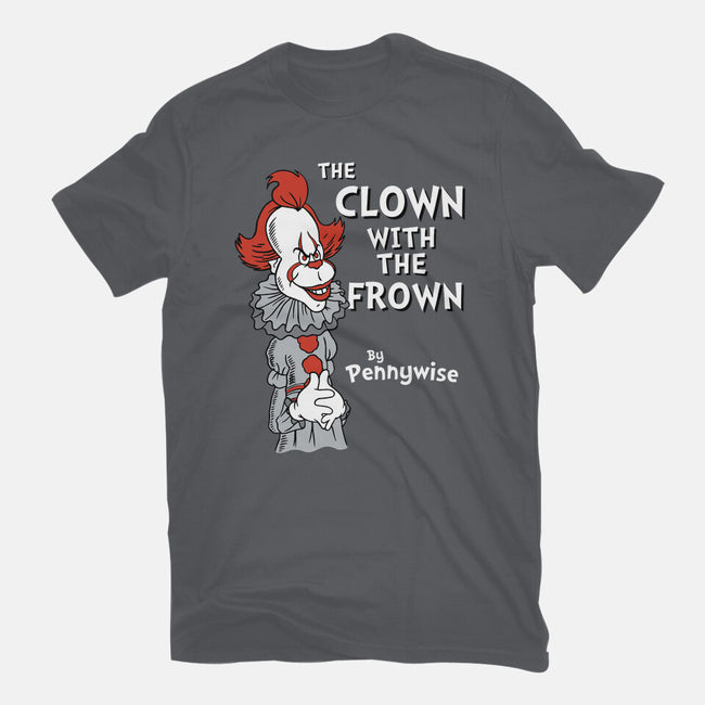 The Clown With The Frown-mens basic tee-Nemons