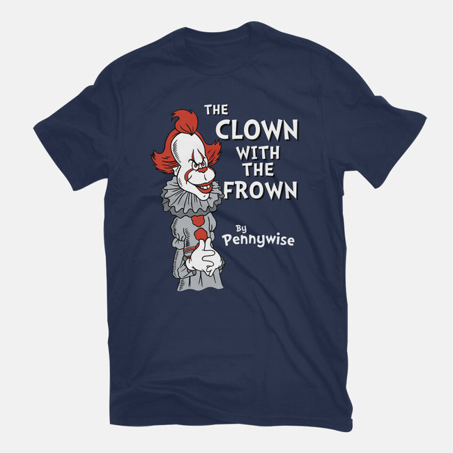 The Clown With The Frown-mens basic tee-Nemons