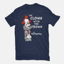 The Clown With The Frown-mens basic tee-Nemons