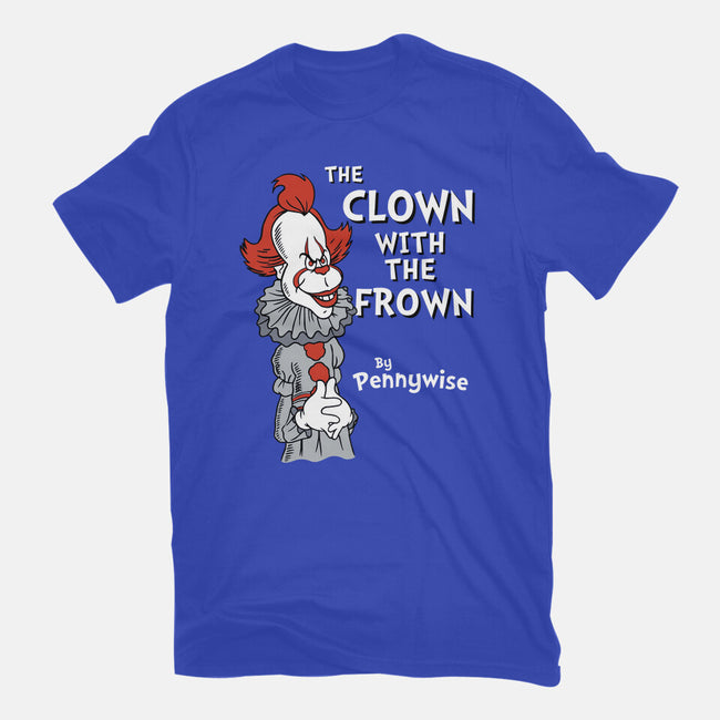 The Clown With The Frown-mens basic tee-Nemons