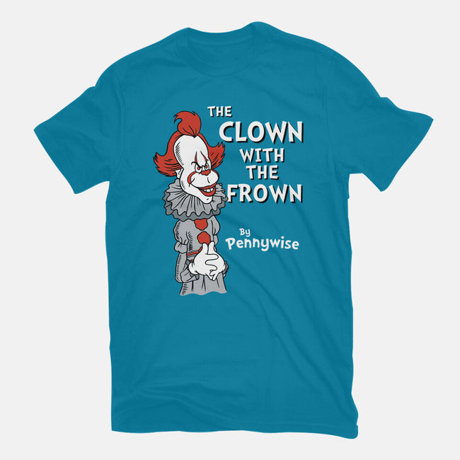 The Clown With The Frown-mens heavyweight tee-Nemons