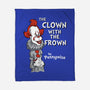 The Clown With The Frown-none fleece blanket-Nemons