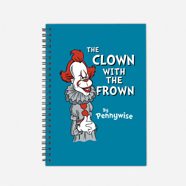 The Clown With The Frown-none dot grid notebook-Nemons