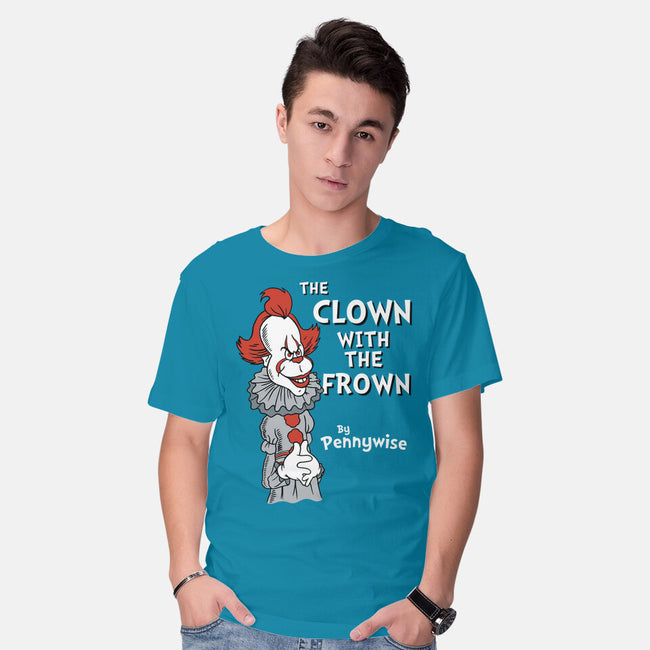The Clown With The Frown-mens basic tee-Nemons